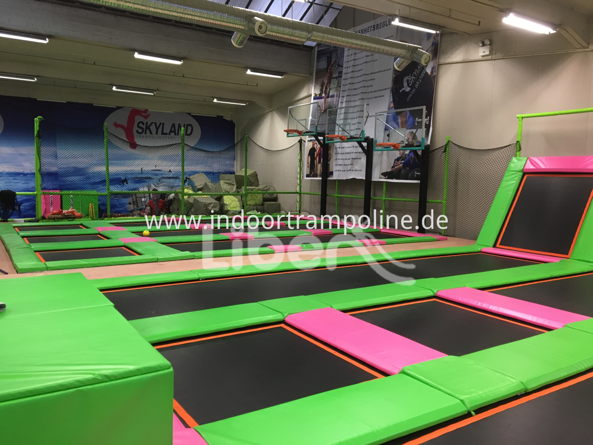 indoor trampoline big